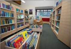  ??  ?? In addition to repairs, Enniskerry Library now boasts new stock.