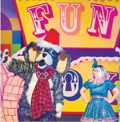  ?? ?? Funbox’s Christmas and New Year show will star Anya, Kevin and Bonzo.