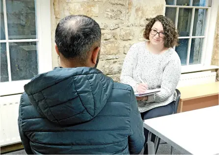  ?? ?? Charities Julian House and Bath Welcomes Refugees help refugees to settle in the area
