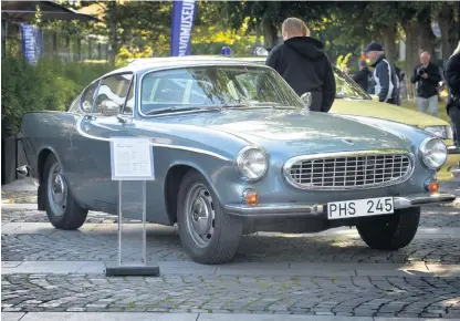  ?? Bild: Annika Karlbom ?? Volvo P1800 från 1966.