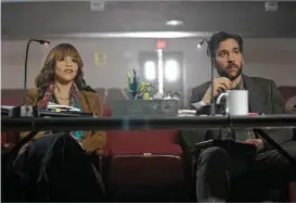  ?? NBC ?? Rosie Perez and Josh Radnor star in “Rise.”