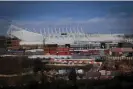  ?? Photograph: Mark Pinder/The Guardian ?? The Stadium of Light will host a TyneWear derby for the first time since 2015.