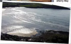  ??  ?? The house overlooks
Harbour View beach
on Courtmacsh­erry Bay