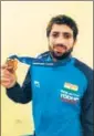  ?? WFI ?? ■ Ravi Dahiya made his debut memorable by giving India a second bronze in the men’s section.