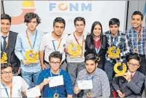  ?? CORTESÍA ?? Participan­tes. Jóvenes de varias provincias mostraron sus talentos.