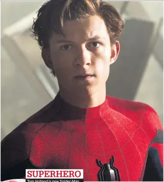  ??  ?? Tom Holland is new Spider-man