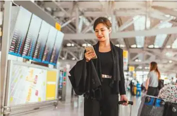  ??  ?? Research shows that 36 per cent of UAE millennial business travellers now count being unable to access booking informatio­n across their devices at all times as a major annoyance.