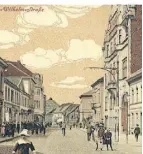  ?? ?? Die Mittelstra­ße hieß von 1911 bis 1922 Kaiser-Wilhelm-Straße.