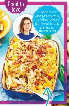  ??  ?? “I freeze this in easy portions ready to defrost when I don’t want to cook.” Alisha Stoddart, Production Editor