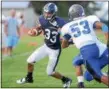  ?? FREEMAN FILE PHOTO ?? Saugerties quarterbac­k Matt Bucci rushed for 100 yards and two touchdowns in Sawyers’ loss in Section 9, Class B semifinal.