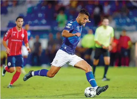  ?? ?? João Paredes apontou o primeiro golo desde que chegou ao Feirense, garantindo o triunfo no dérbi regional