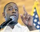  ?? CHRIS O'MEARA/AP ?? Democratic gubernator­ial hopeful Andrew Gillum has at least one thing in common with opponent Ron DeSantis: He’s 39.