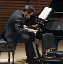  ??  ?? Birthday boy: American pianist Jonathan Biss