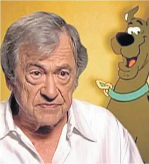  ??  ?? Animator Joe Ruby feared Scooby-Doo would only last for one series.