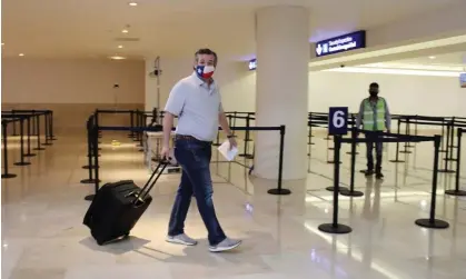  ?? Photograph: Reuters ?? Ted Cruz at Cancún airport in February 2021.