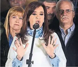  ?? (DYN / ARCHIVO) ?? De la campaña a Tribunales. Cristina será indagada por Hotesur, una causa en la que es investigad­a por presunto lavado de dinero.