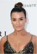  ??  ?? “This is really just me doing it all on my own . . . That makes it a lot more scary,” former Glee star Lea Michele says.