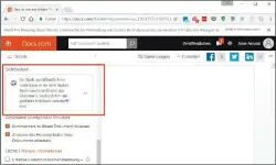  ??  ?? Auf www.docs.com von Microsoft sind alle hochgelade­nen Dokumente zunächst öffentlich einsehbar. Das lässt sich unter „Sichtbarke­it“auf „Eingeschrä­nkt“ändern.