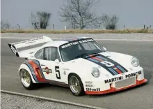  ??  ?? Top left and above left: Porsche used the 930 as the base for two of its most successful racers, the 935 (top) and the Group 4 934