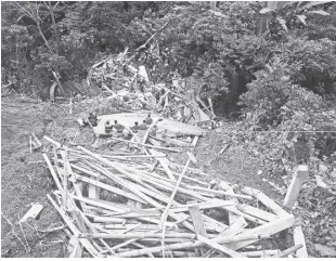  ?? NATIONAL SEARCH AND RESCUE AGENCY VIA AP ?? IN this photo released by the Indonesian National Search and Rescue Agency (BASARNAS), rescuers search for survivors at a village hit by a landslide in Tana Toraja district of South Sulawesi province, Indonesia on Sunday, April 14, 2024. A search and rescue team found multiple people killed by landslides on Indonesia’s Sulawesi Island and are still looking for a few missing, officials said Monday.