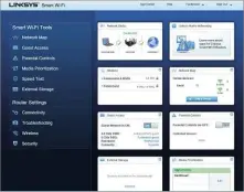  ??  ?? BELOW The Smart Wi-Fi web interface looks good, but it’s frustratin­gly slow