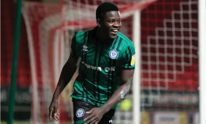  ??  ?? Kwadwo Baah will join Manchester City this summer having turned down the opportunit­y to sign for their academy when he was 16. Photograph: Alamy