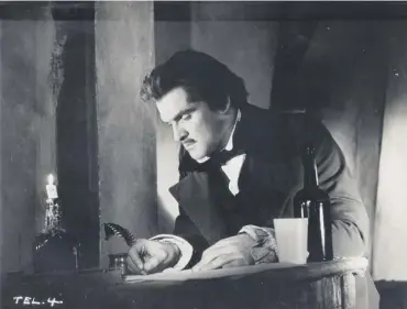  ?? PICTURE; SWNS ?? 0 A still from the lost film of Edgar Allan Poe’s The Tell-tale Heart