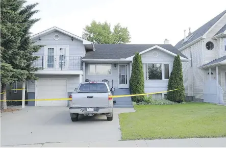  ?? COURT EXHIBIT ?? Acting Sgt. Jodi Arns, with the CPS’s forensic crime scenes unit, testified Wednesday she found bloodstain­s throughout the Liknes home.