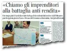  ??  ?? L’appello alla lotta anti rendita che il sindaco Nardella ha fatto durante il Forum di venerdì scorso al «Corriere Fiorentino»