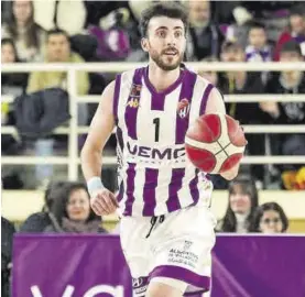  ?? IÑAKI SOLA / UEM RC VALLADOLID ?? Sergi Costa, en un partido esta temporada en el Valladolid.