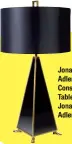  ??  ?? Jonathan Adler Constantin­e Table Lamp, Jonathan Adler.