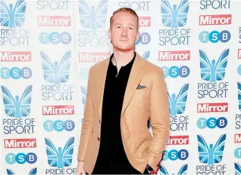  ??  ?? Greg Rutherford. Photo: Lia Toby/PA.