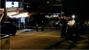  ?? KEYnA CALDErÓn ?? Los hechos sucedieron en un bar en el centro de Tres Ríos, en La Unión de Cartago, este sábado a eso de las 7 p. m.