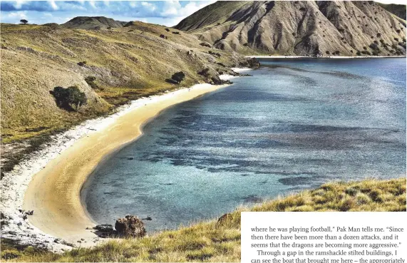  ??  ?? Despite being world famous for its dragons, the Komodo archipelag­o boasts dozens of outlying paradise islets that rarely see a human's footprint.