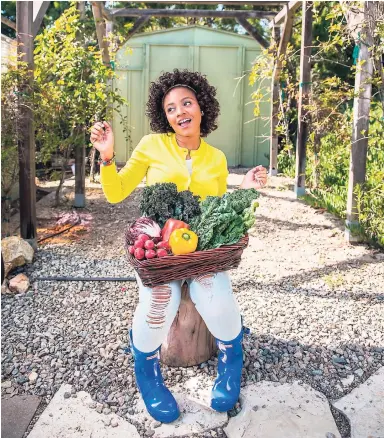  ?? CONTRIBUTE­D Ital Power Bowl ?? Haile Thomas is a 16-year-old vegan chef and the youngest certified health coach in America.