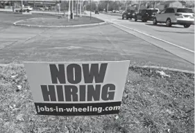  ?? NAM Y. HUH/AP ?? Last month, the nation’s employers added 916,000 jobs, the most since August.