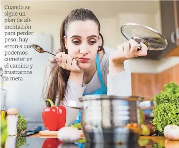  ?? ?? Es Importante que cada comida incluya un buen aporte de proteínas, grasas saludables y fibra