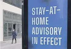  ?? CHARLES REX ARBOGAST/ AP ?? Chicago instituted a stricter COVID- 19 protocol this month as the coronaviru­s surged out of control.