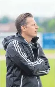  ?? FOTO: ANDREAS WANNER ?? Vor der Relegation: TSGV-Trainer Mirko Doll.