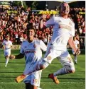  ?? CURTIS COMPTON / CCOMPTON@AJC. COM 2018 ?? Midfielder Andrew Carleton appeared in seven MLS matches for Atlanta United last season, recording one assist and five shots from the midfield in 161 minutes of action.