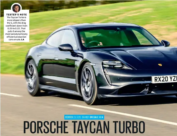 Porsche Taycan Turbo Mighty EV rated on UK roads - PressReader