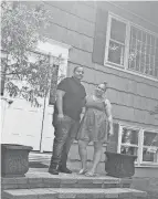  ?? PROVIDED ?? Yesenia Martinez and her husband, Andrew Graham, bought their first home in the New York suburbs.