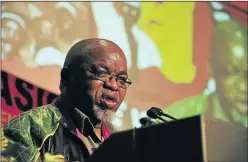  ?? PHOTO: VELI NHLAPO ?? DEFIANT: ANC secretary-general Gwede Mantashe