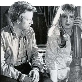  ??  ?? Star: Victor Henry with Susan George in All Neat In Black Stockings (1969)