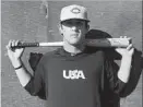  ?? Eric Sondheimer Los Angeles Times ?? BLAKE RUTHERFORD hit a decisive home run to help the USA 18-under team win a gold medal in the fall.