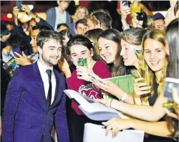  ?? ZFF.COM ?? Internatio­nale Schauspiel­grössen besuchen das Festival – unter anderem Daniel Radcliffe 2016.