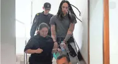  ?? ALEXANDER ZEMLIANICH­ENKO/AP ?? The trial in Russia for WNBA star Brittney Griner is expected to start Friday.