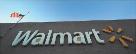  ?? AP FILE PHOTO ?? This 2018 file photo shows a Walmart Supercente­r in Houston.