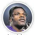  ??  ?? Lamar Jackson