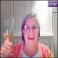  ?? MyGlendale via YouTube FRANCESCA SMITH ?? hasn’t said whether her glass contained wine.